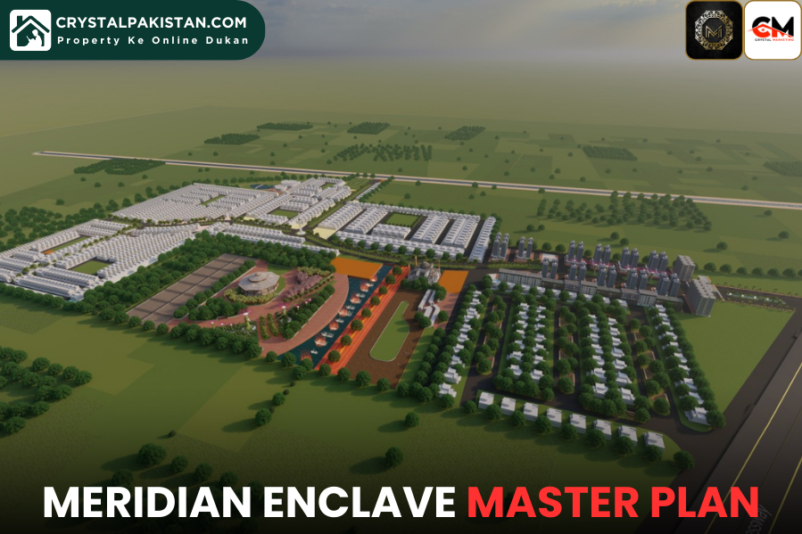 Meridian Enclave Faisalabad Master Plan