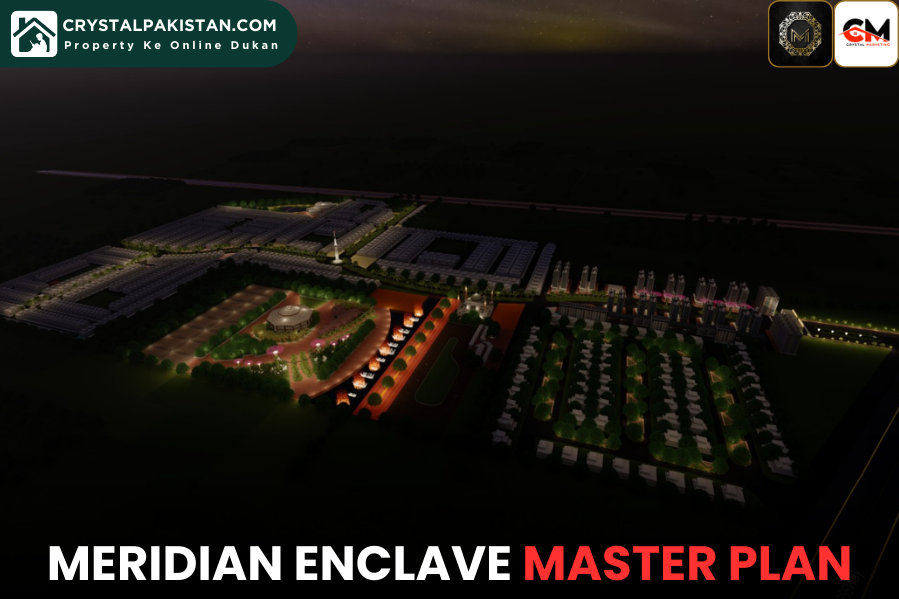 Meridian Enclave Master Plan Faisalabad