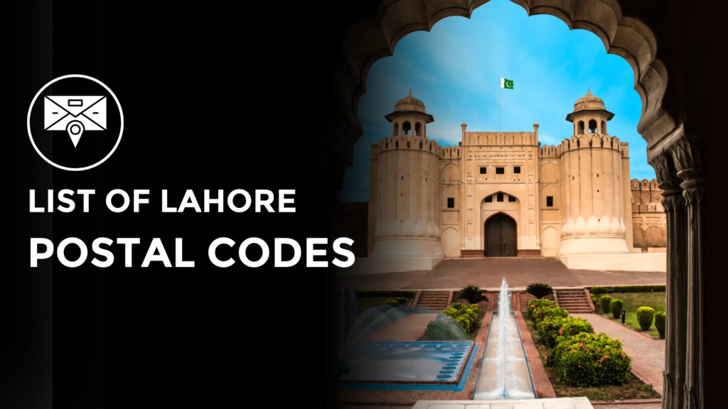 LAHORE Postal Code