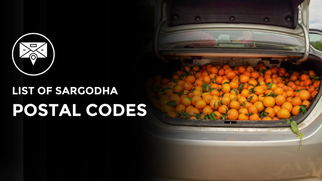 Sargodha Postal Code