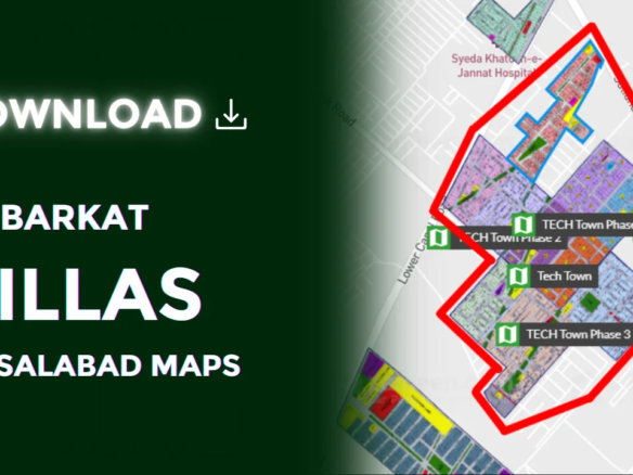 Download Al Barkat Villas Faisalabad Maps
