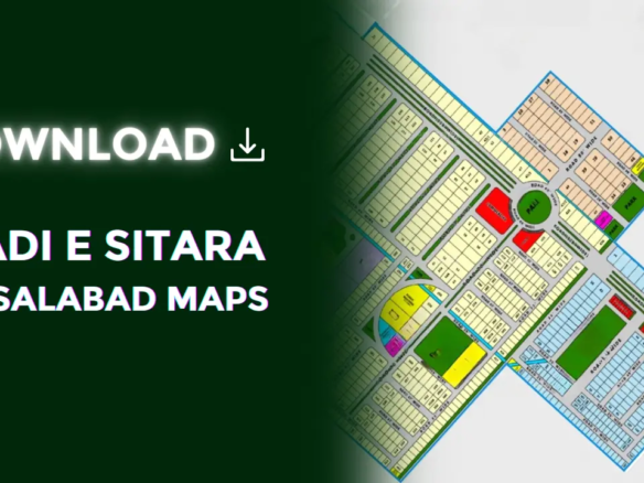 Download Wadi e Sitara Faisalabad Maps