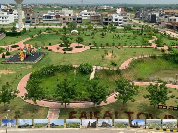 1 Kanal Corner Plot for Sale in Sitara Valley Faisalabad