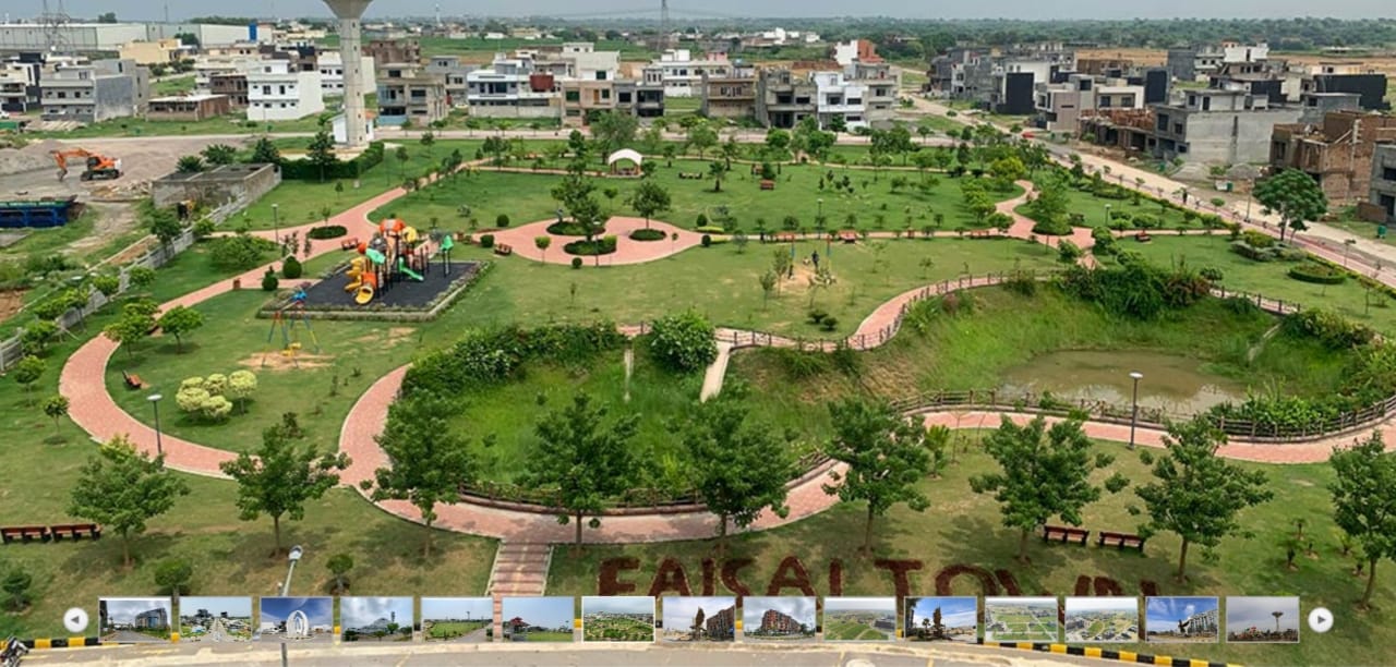 1 Kanal Corner Plot for Sale in Sitara Valley Faisalabad