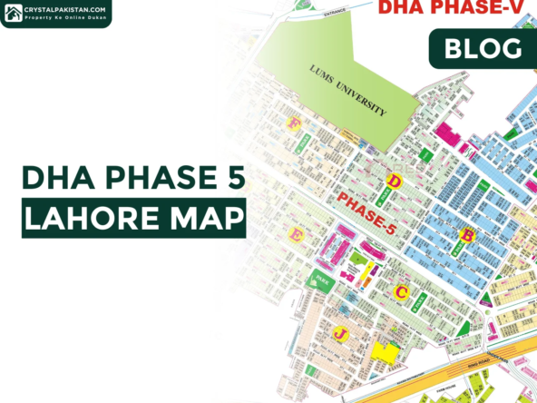 DHA Phase 5 Lahore Map