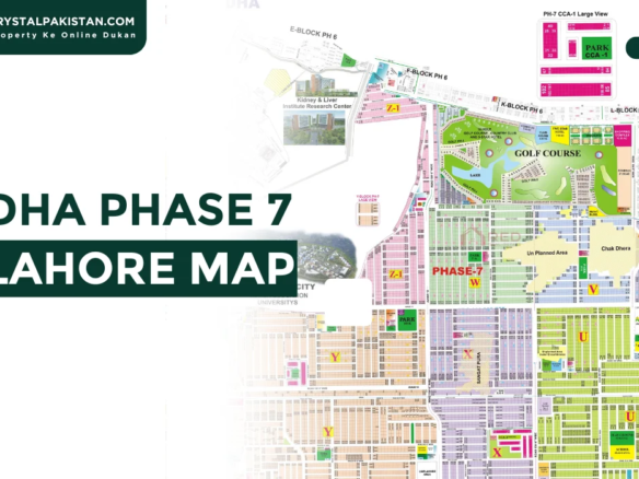 DHA Phase 7 Lahore Map