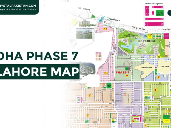 DHA Phase 7 Lahore Map