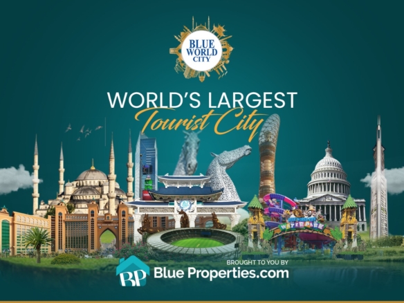 4.5 Marla Plots for Sale in Blue World City, Lahore