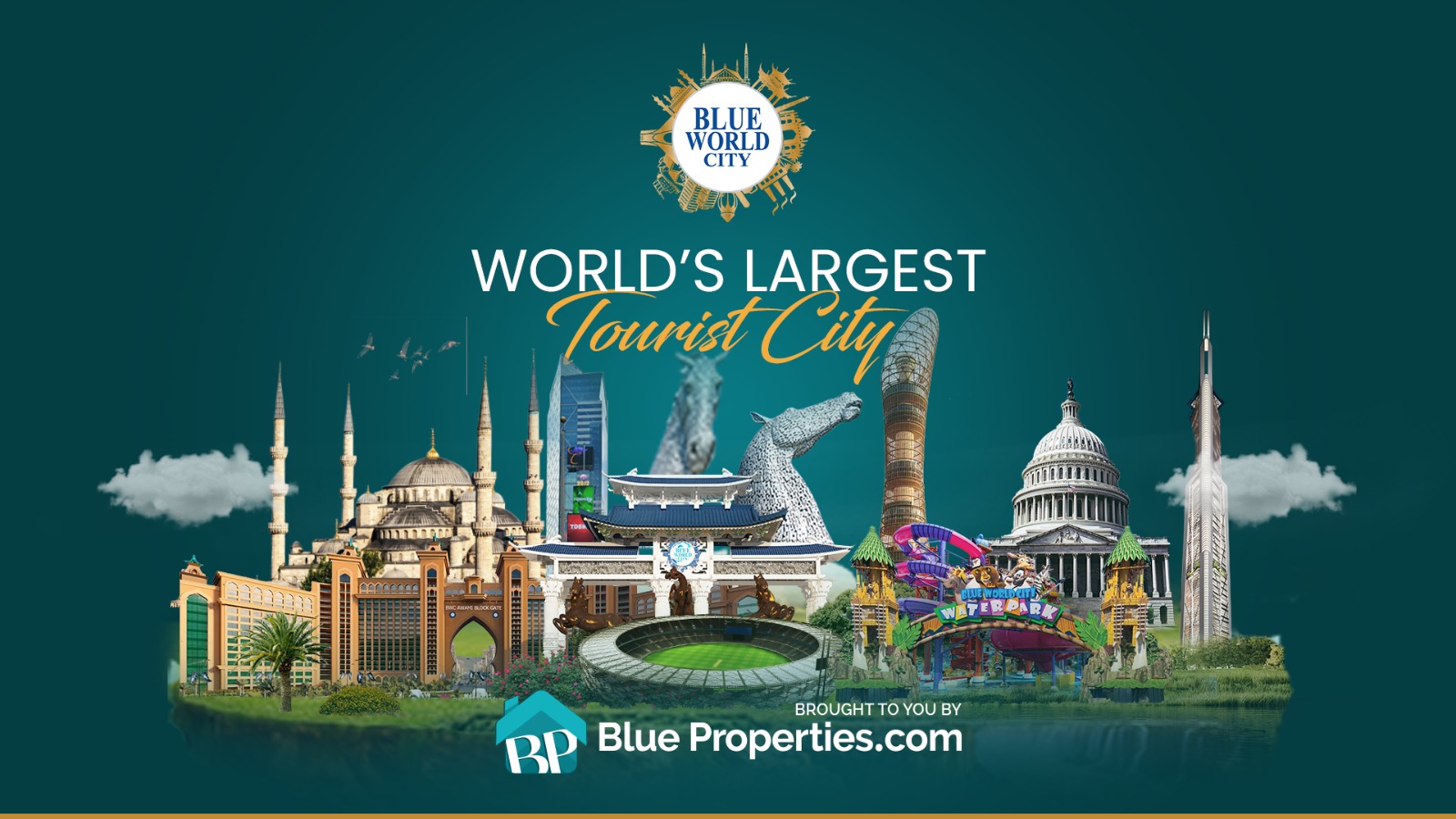 4.5 Marla Plots for Sale in Blue World City, Lahore