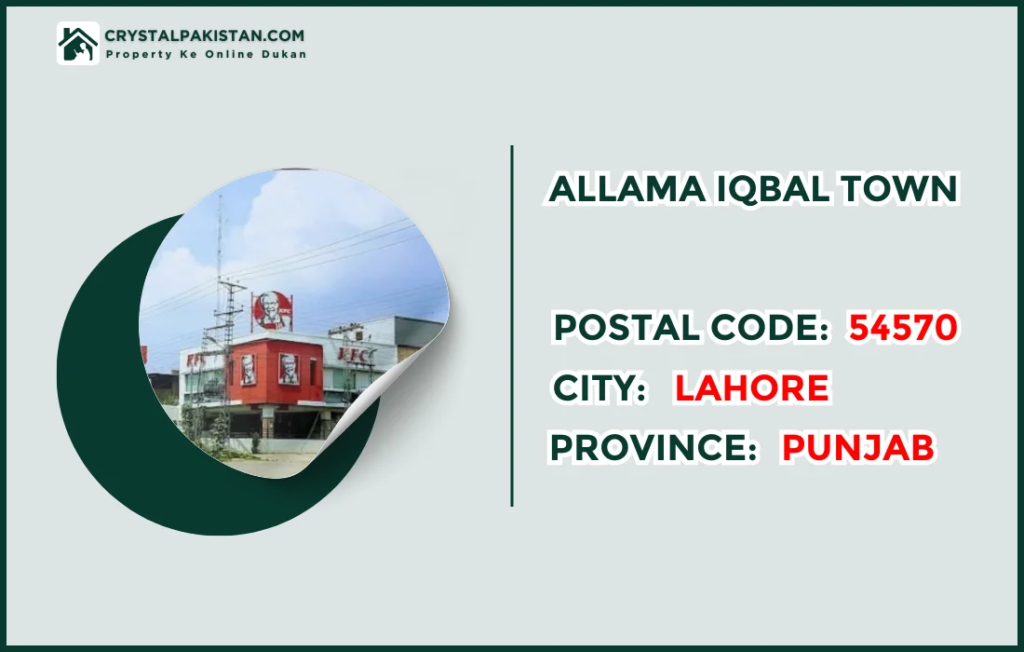 Allama Iqbal Town Postal Code