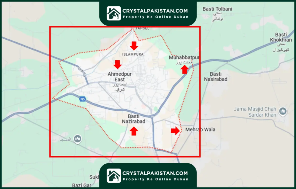 Ahmedpur East Location