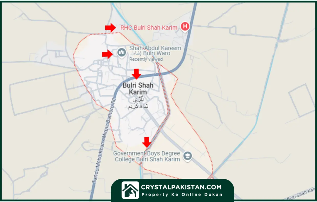 Bulri Shah Karim Location