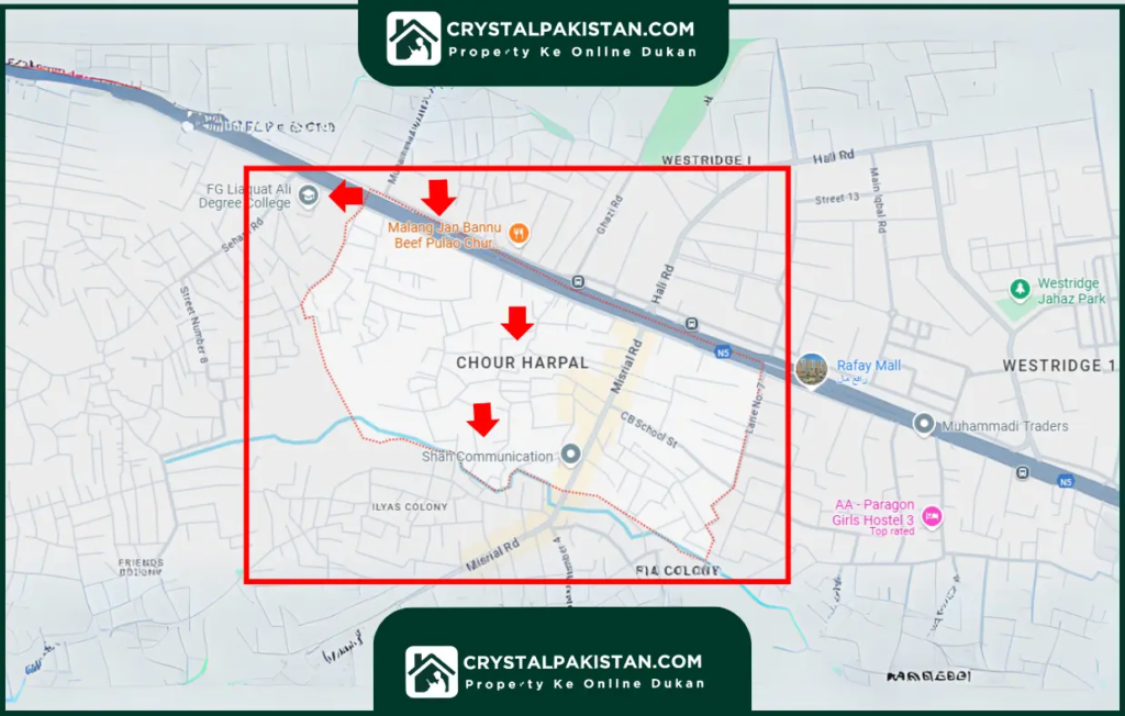 Chour Harpal Location