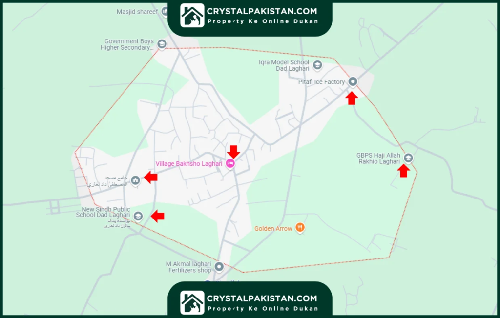 Dad Laghari map