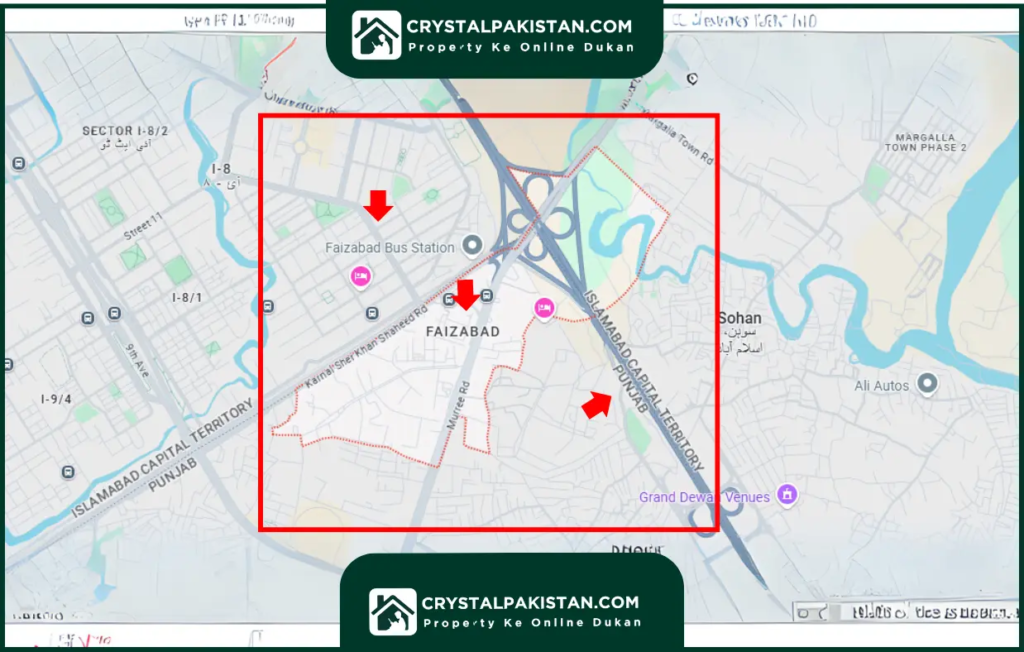 Faizabad location