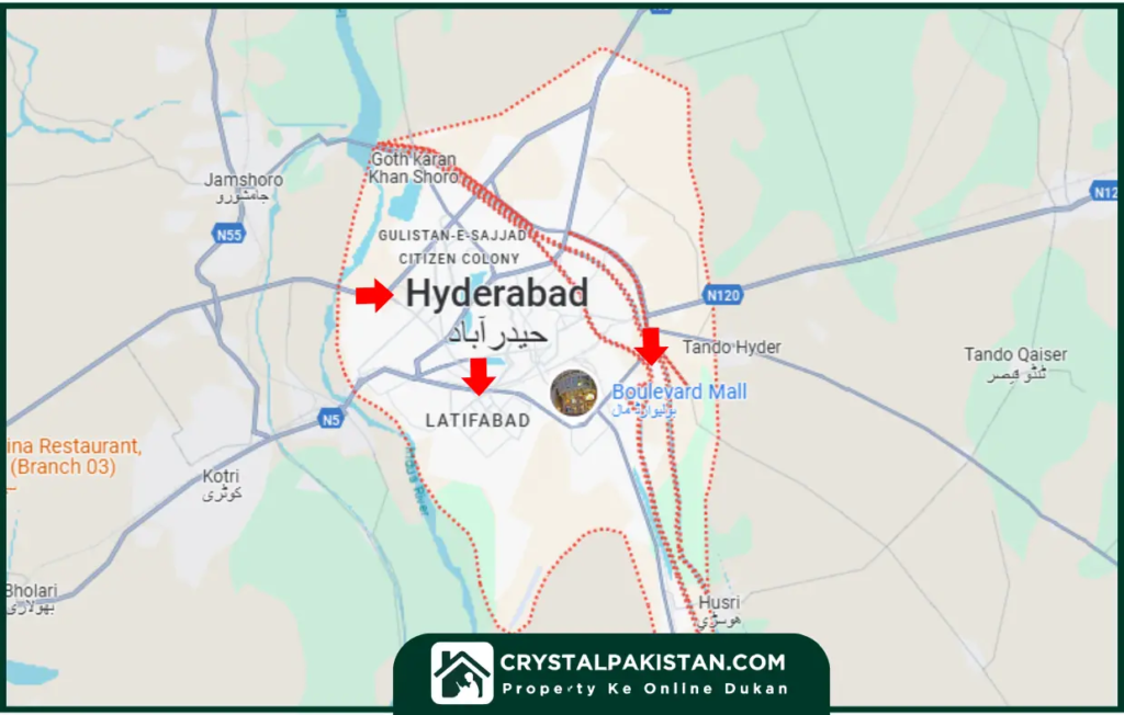 Hyderabad City Location