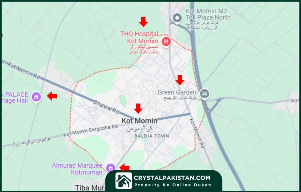 Kot Momin Location