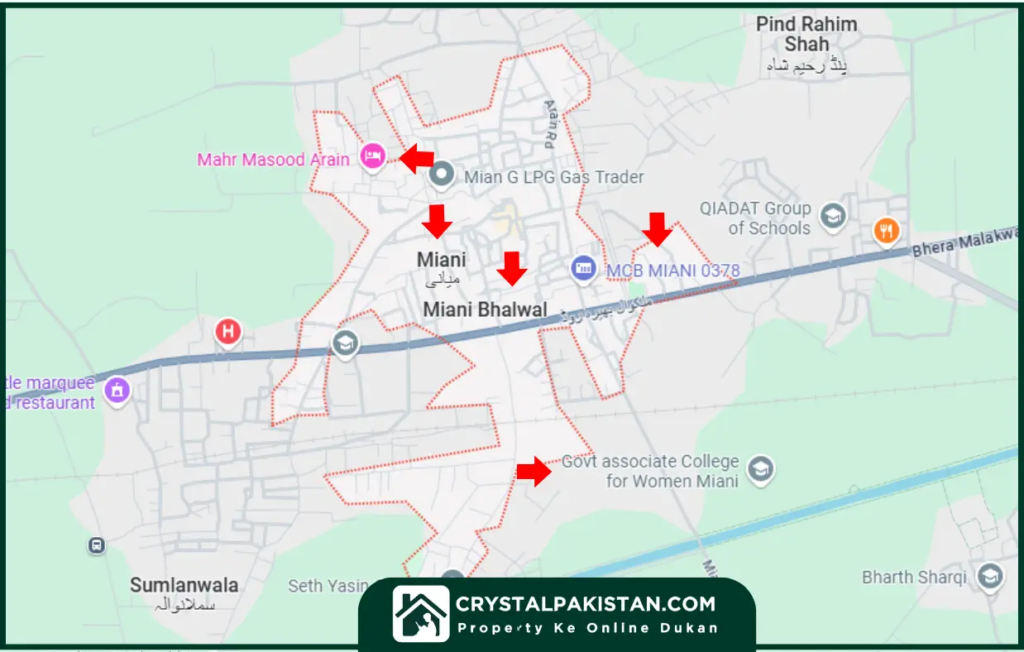 Miani Sab Location