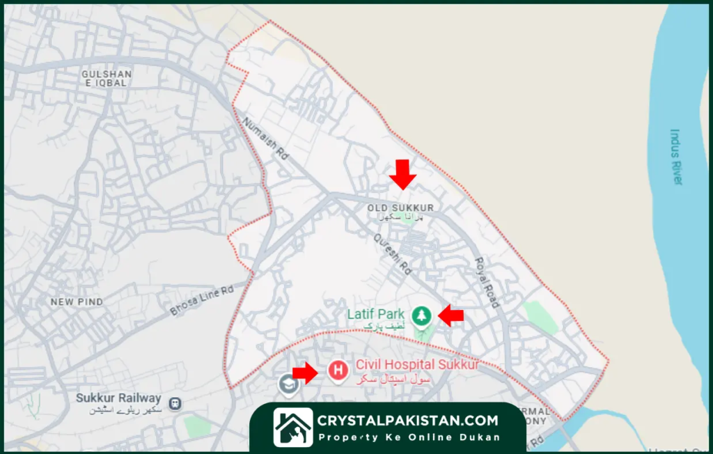Old Sukkur Location