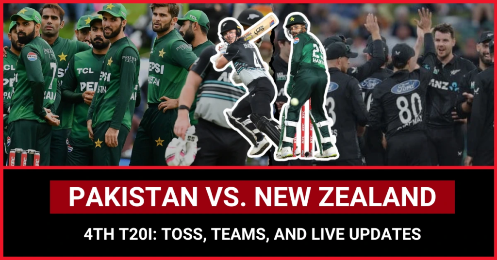 Pakistan vs. New Zealand 4th T20I