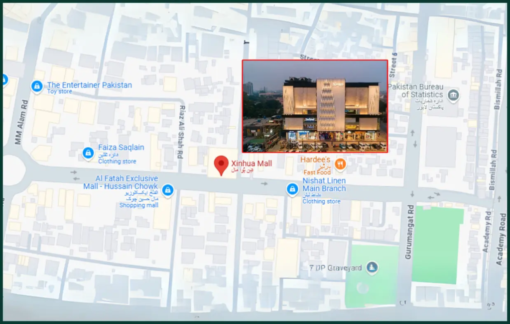 Xinhua Mall Location