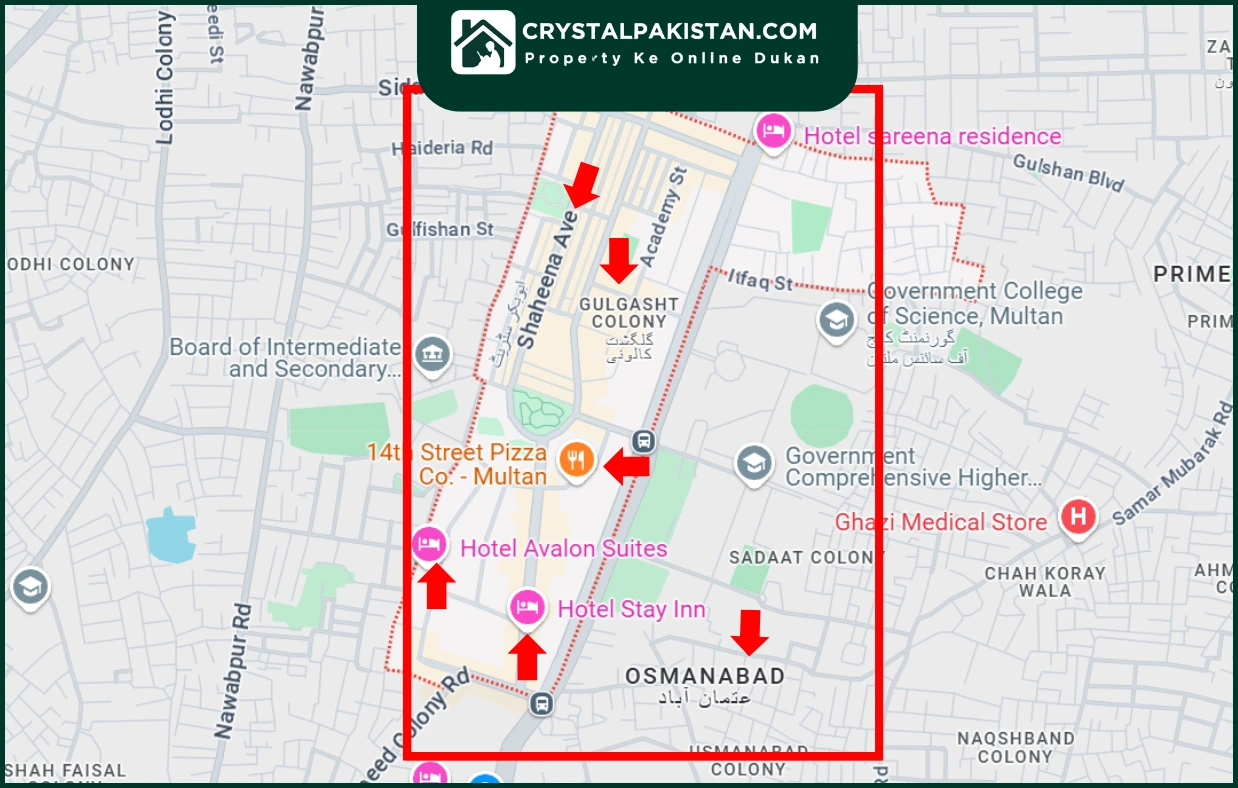 gulgasht colony multan