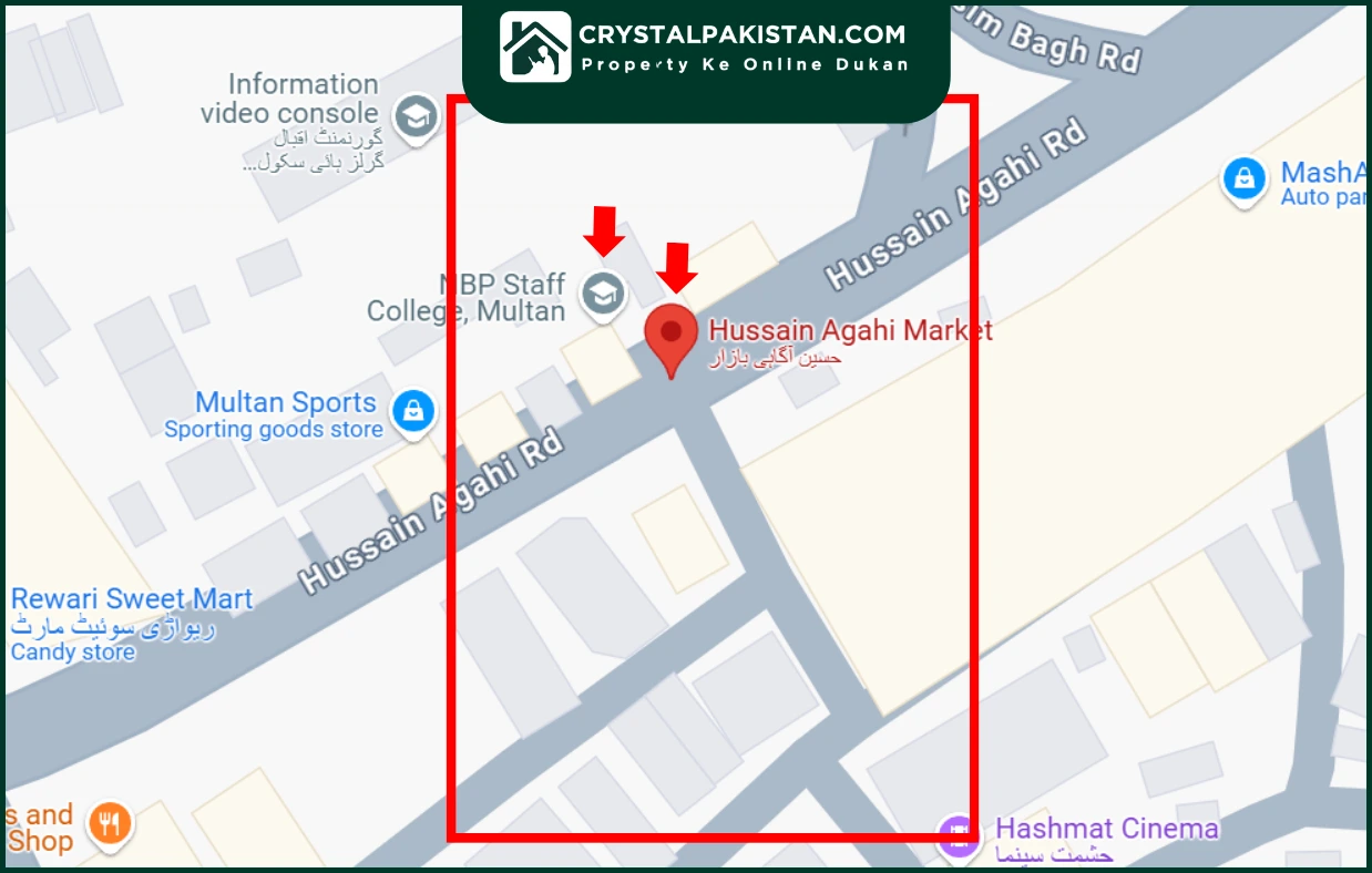 hussain agahi map