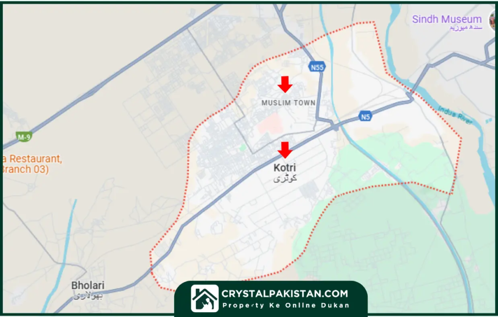 Kotri Location