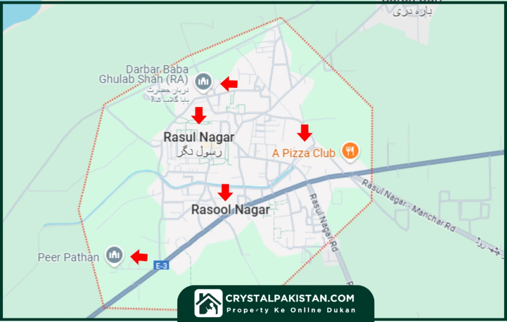 Rasul Nagar Location