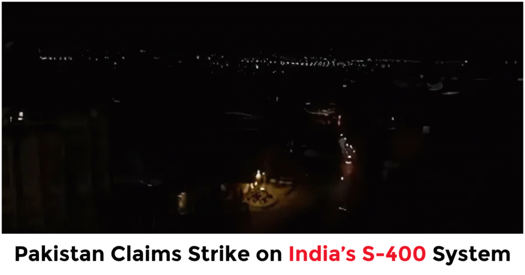 Pakistan Claims Strike on India S-400 System