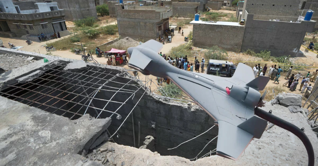 Pakistan Shoots Down 25 Indian Harop Drones Tensions Escalate After Cross-Border Attacks