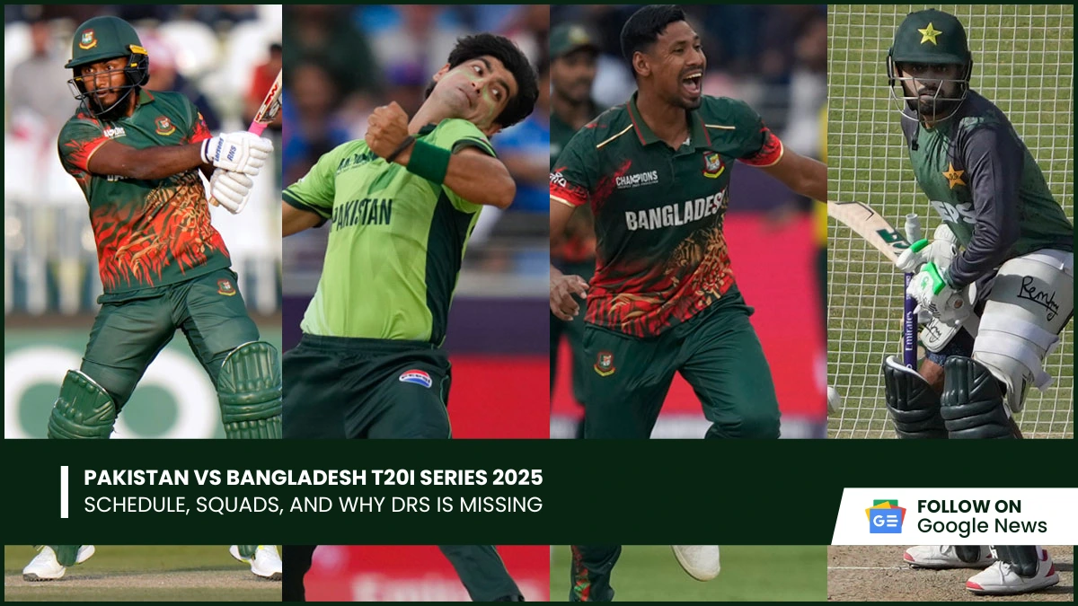 Pakistan vs Bangladesh T20I Series 2025