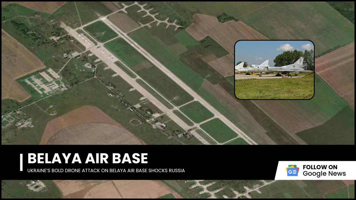 Ukraine’s Bold Drone Attack on Belaya Air Base Russia Shocks Russia