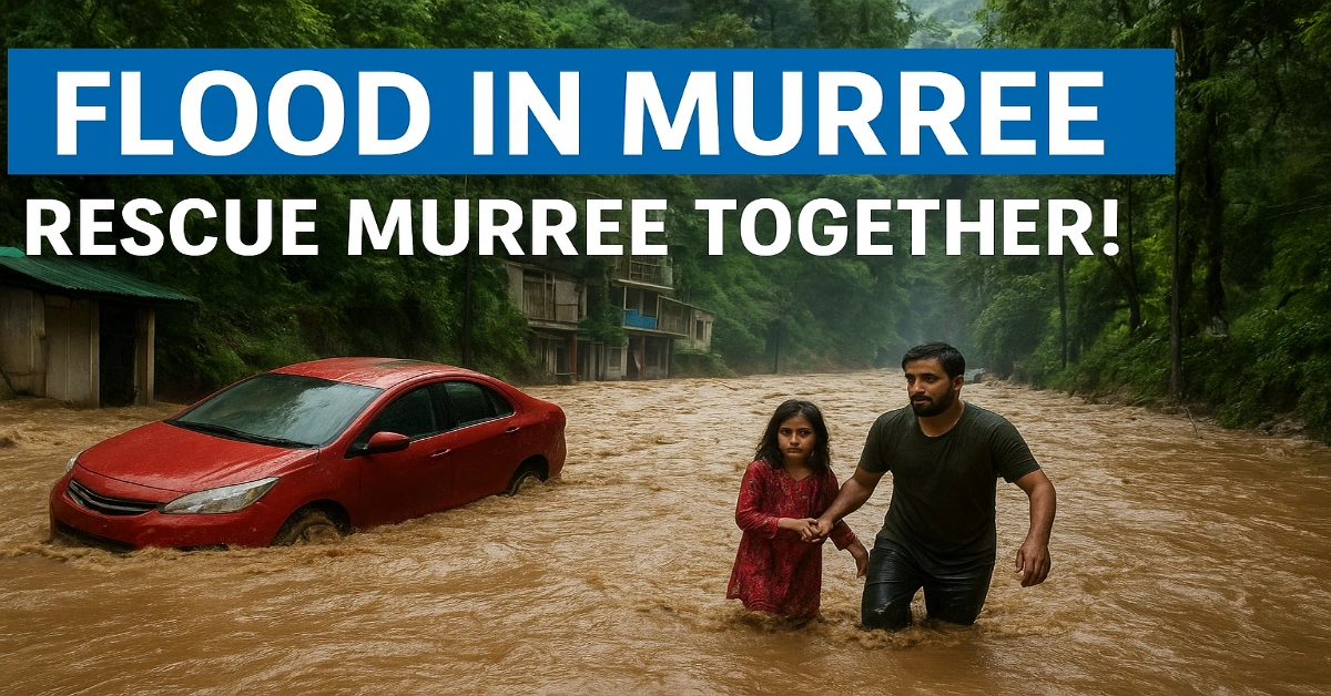 Flood in murree