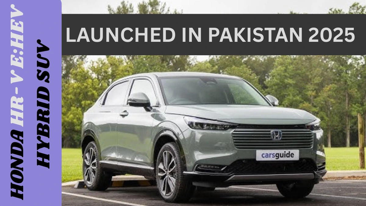 Honda HR-V e:HEV Hybrid SUV launched in Pakistan 2025. Explore price, features, Honda Sensing, and next-gen hybrid technology.