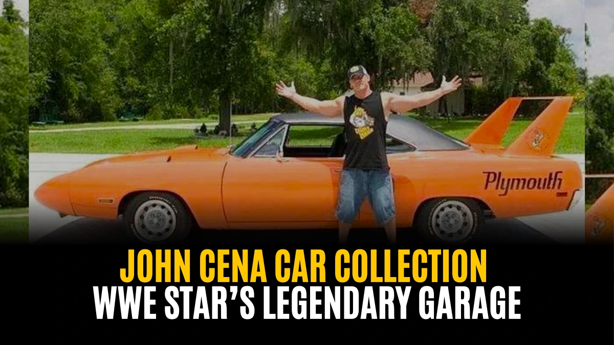 John Cena Car Collection: WWE Star’s Legendary Garage
