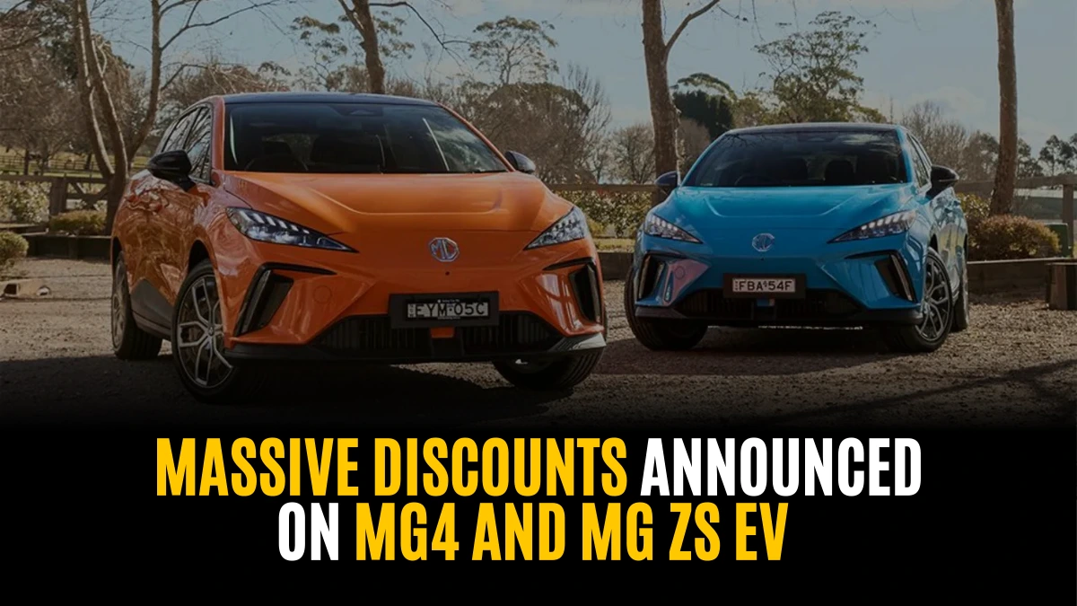 Massive Discounts Announced on MG4 and MG ZS EV — Limited-Time Offer in Pakistan