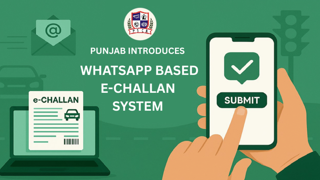 Punjab Introduces WhatsApp-Based Traffic E-Challan System – Here’s How It Works