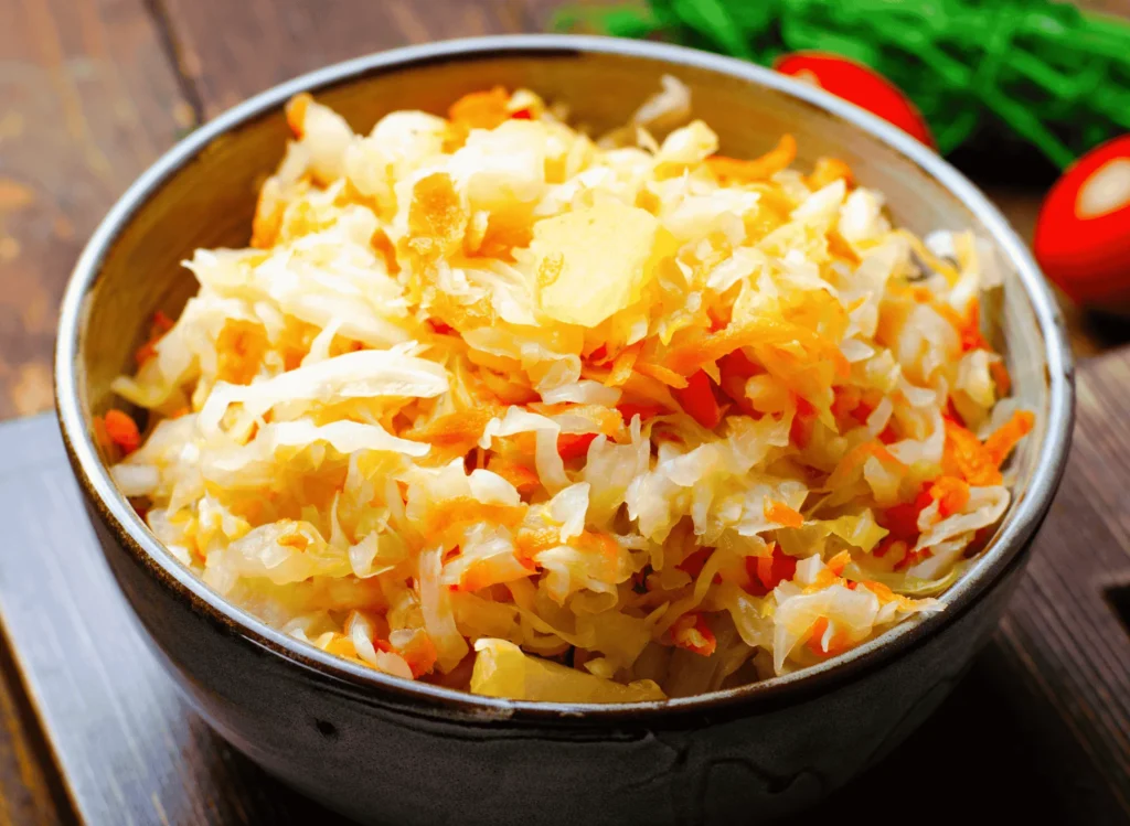 sauerkraut fermented cabbage