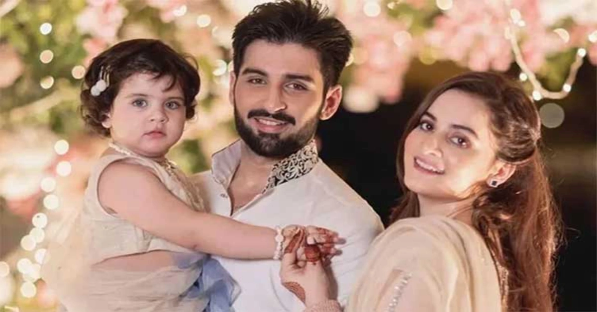 Aiman Khan and Muneeb Butt Blessed with Their 3rd Baby Girl