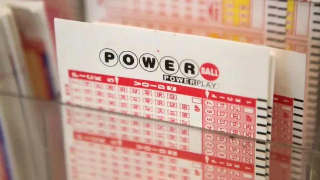 Powerball lottery ticket displayed as people search for answers to Did Anyone Win the Powerball Last Night.