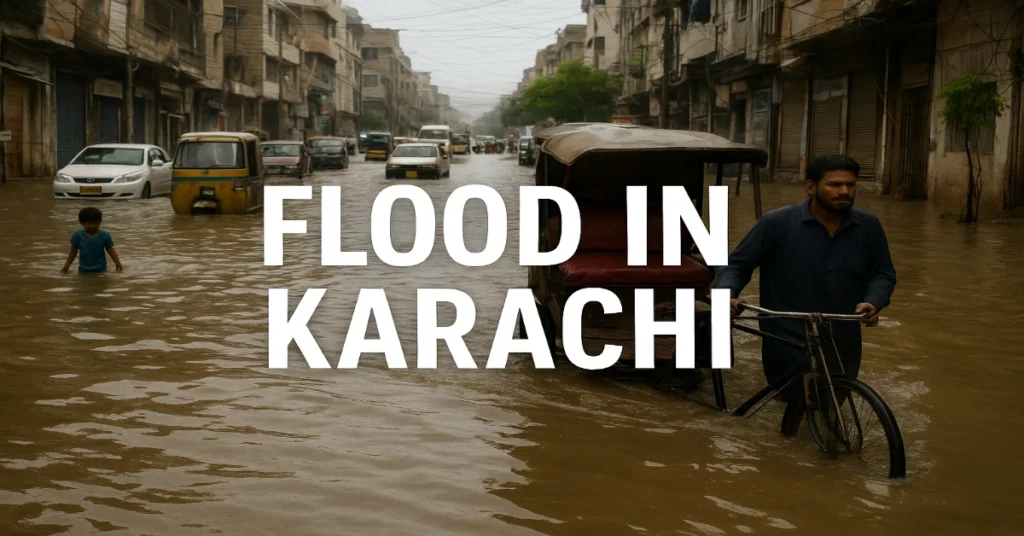 flood In karachi