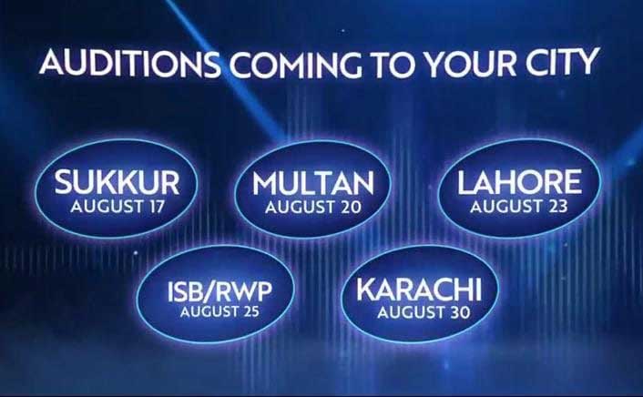 pakistan idol auditions