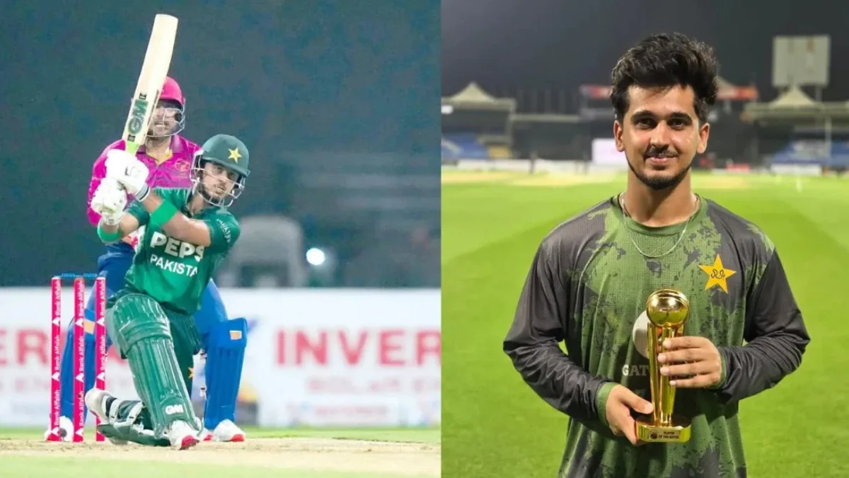 Pakistan defeats UAE by 31 runs in Sharjah Tri-Series as young stars shine with bat and trophy celebration.