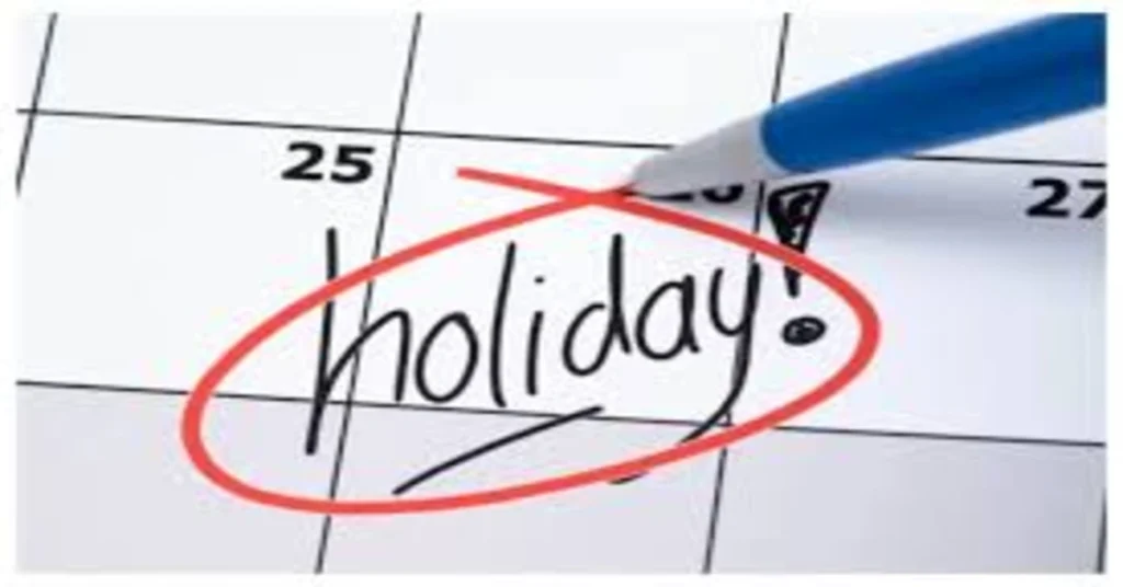 23 Sept Holiday in Pakistan