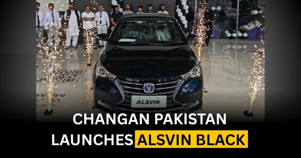 Changan Pakistan Launches Alsvin Black Series with Premium Upgrades
