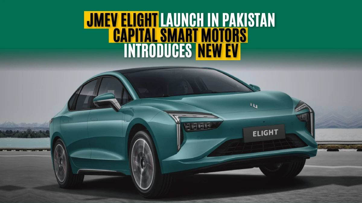 JMEV Elight Launch in Pakistan Capital Smart Motors Introduces New EV