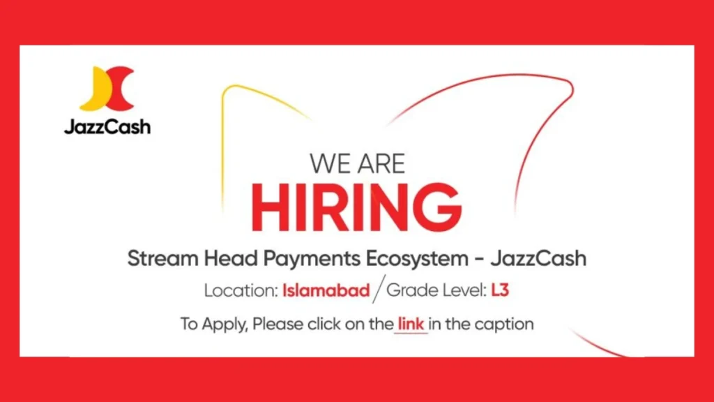 Jazz Cash Jobs 2025: Join the Future of Digital Finance in Pakistan