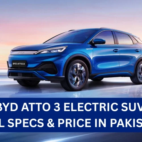BYD Atto 3 Electric SUV 2025: Full Specs & Price in Pakistan