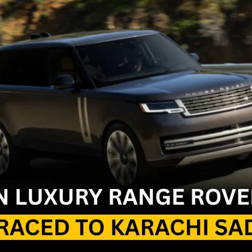 Stolen Luxury Range Rover from UK Traced to Karachi Saddar